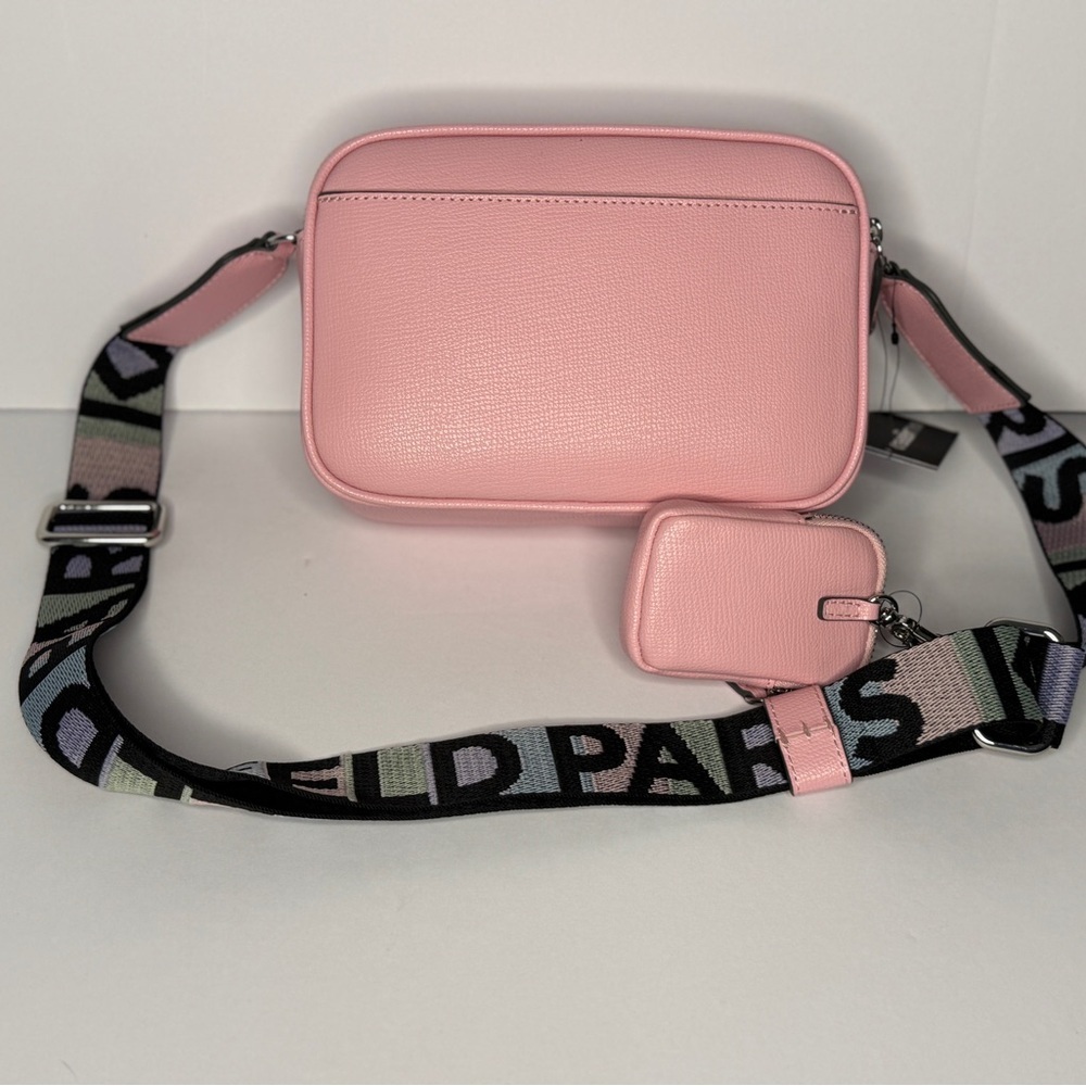 🌸 Karl Lagerfeld Pink Crossbody Bag - Picture 2 of 7